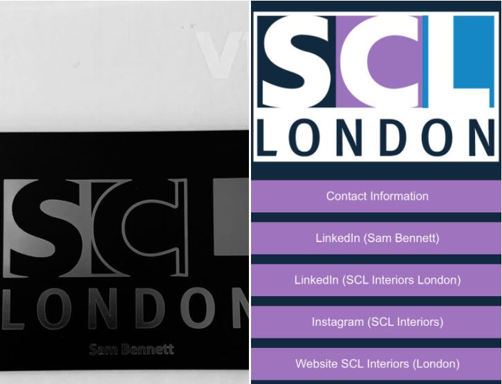 Our last business cards